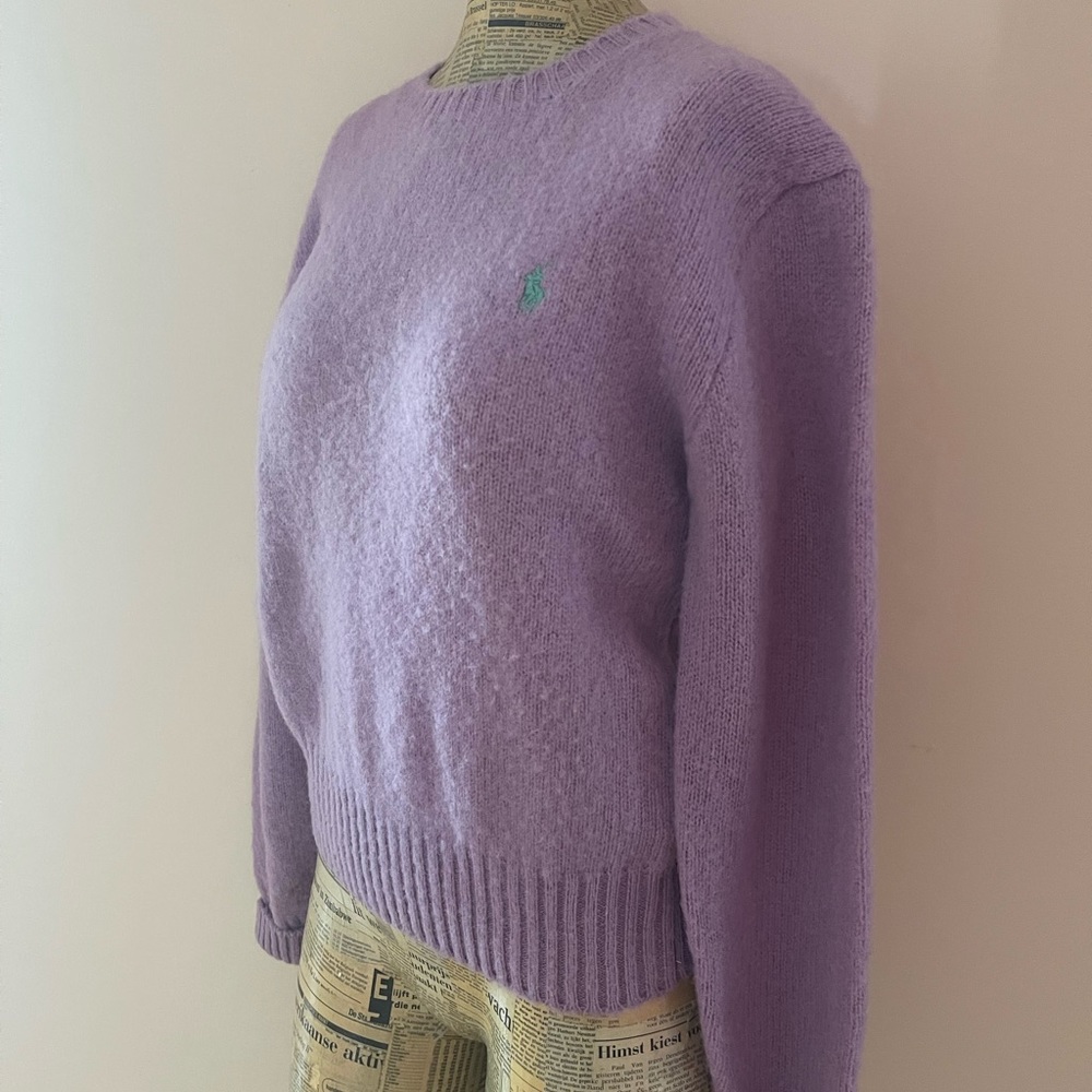 Ralph Lauren Lavender Crewneck Sweater